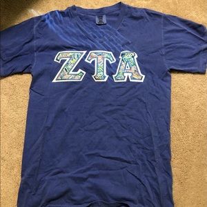 ZTA Lily Pulitzer Stitch Letters